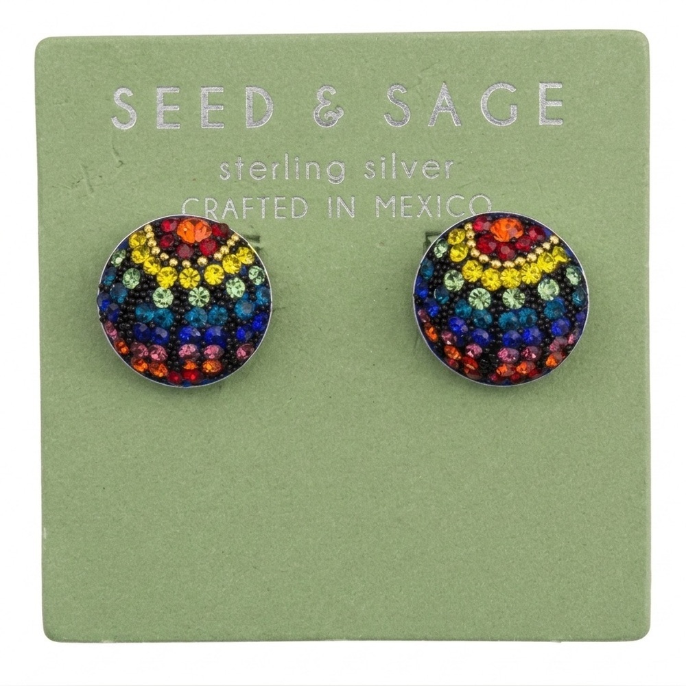 NWT Seed & Sage Sterling Silver Earrings